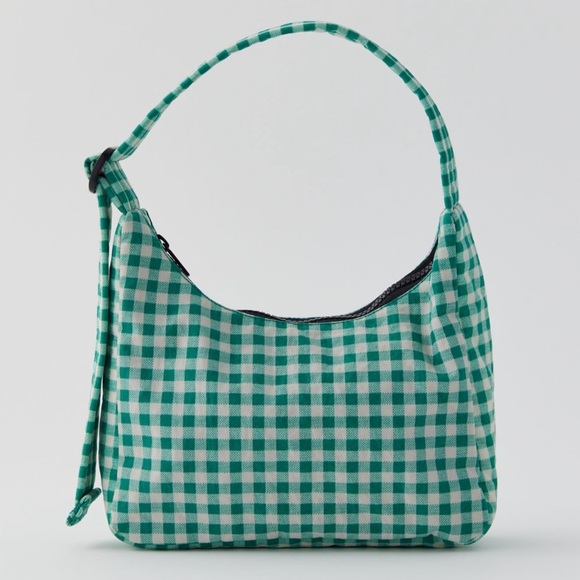 BAGGU Handbags - BAGGU Green & White Multi Mini Tote Bag NWT